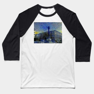 Al Marji Square - Starrynight Baseball T-Shirt